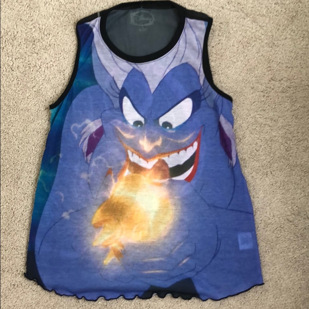 Disney Ursula tank top, size M